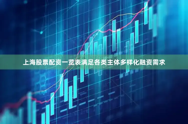 上海股票配资一览表满足各类主体多样化融资需求