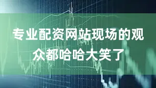 专业配资网站现场的观众都哈哈大笑了